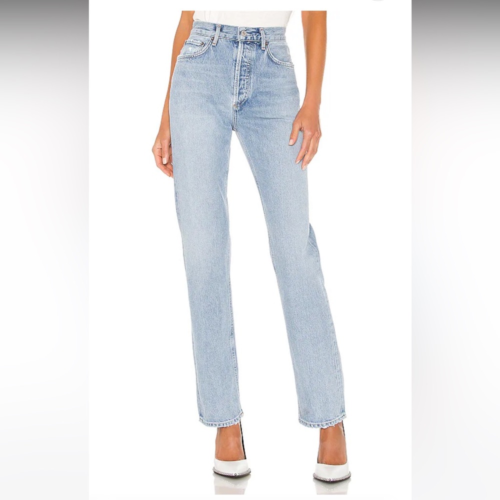 Lana Straight Jeans in Riptide
AGOLDE